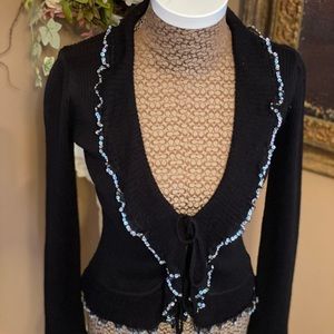 Betsey Johnson sweater black small